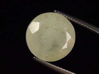 Datolith 11,74 Ct. Rund geschliffen - Charcas, Mexiko