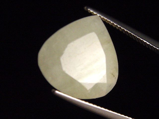 Preview: Datolith 11,29 Ct. Tropfen geschliffen - Charcas, Mexiko