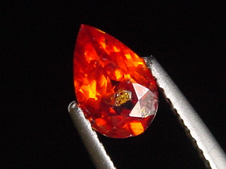 Zinkit 1,55 Ct. Tropfen facettiert - Schlesien, Polen