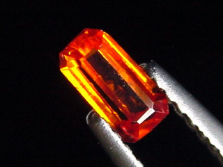 Zinkit 0,61 Ct. Oktagon facettiert - Schlesien, Polen