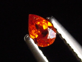 Zinkit 0,30 Ct. Tropfen facettiert - Schlesien, Polen