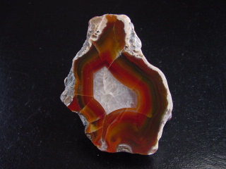 Preview: Achat Geode 51 mm mit schönem Farbkontrast - Idar Oberstein, Deutschland