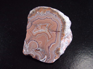 Achat Geode 45 mm mit schönem Farbkontrast - Idar Oberstein, Deutschland