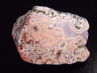 Achat Geode 50 mm mit schönem Farbkontrast - Idar Oberstein, Deutschland