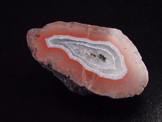 Achat Geode 46 mm mit schönem Farbkontrast - Idar Oberstein, Deutschland