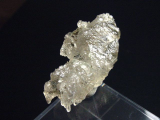 Bergkristall angelöster Kristall 42 mm - Teufelsmühle, Habachtal, Österreich