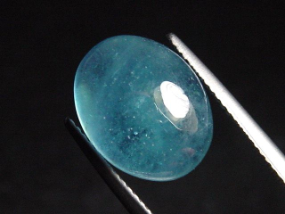 Aquamarin 8,00 Ct. 14 x 11 mm Oval Cabochon