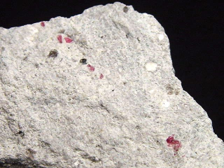 Bixbit / roter Beryll 59 mm Stufe - Wah Wah mnts., Utah, USA