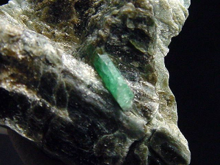 Emerald specimen 25 mm - Habachtal, Austria