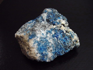 Hauyne / Hauynite very rich specimen 60 mm Laacher See, Mendig, Eifel, Germany