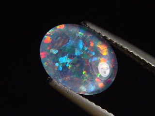 Opal / Edelopal 10 x 8 mm Oval Cabochon Triplette - Australien