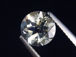 Weißer Topas 1,63 Ct. - Rund 8 mm Brasilien