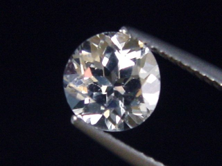 Preview: Weißer Topas 2,34 Ct. - Rund 8 mm Brasilien