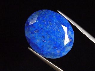 Facettierter Lapislazuli 21,95 Ct. Oval 22 x 19 mm