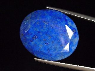 Facettierter Lapislazuli 21,95 Ct. Oval 22 x 19 mm