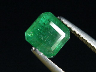 Smaragd 1,19 Ct. feines Grün 5,5 x 5,5 mm Oktagon Kolumbien