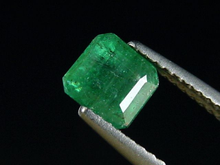 Preview: Smaragd 1,19 Ct. feines Grün 5,5 x 5,5 mm Oktagon Kolumbien