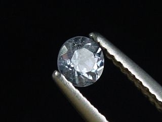 Blue Spinel 0,29 Ct. 3,5 mm round Sri Lanka