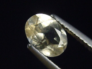 Topas 1,21 Ct. Oval facettiert - Schneckenstein, Sachsen, Deutschland