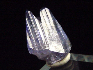 Preview: Tansanit Kristall 11 mm Merelani, Tansania