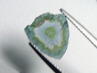 Preview: Turmalin 2,60 Ct. polierte Kristallscheibe Brasilien