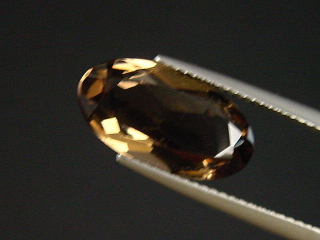 Preview: Rauchquarz 5,45 Ct. Oval 16,5 x 9 mm Brasilien