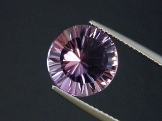 Amethyst 5,00 Ct. Rund Konkavschliff 11,5 mm Brasilien