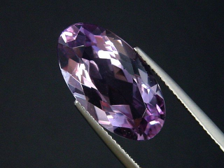 Preview: Amethyst 8,75 Ct. Oval 19,5 x 10,5 mm Brasilien