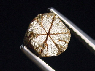 Trapiche Cordierit, Cerasit / Kirschblütenstein 6 mm selten Kyoto, Japan