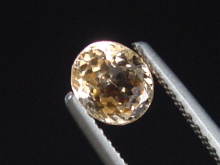 Hessonit Granat 0,50 Ct. Oval 5 x 4,5 mm Tansania