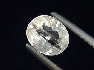 Sanidin 0,81 Ct. Oval facettiert - Volkesfeld, Eifel, Deutschland