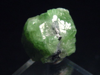 Tsavorit mit Tansanit Stufe 18 mm - Tansania