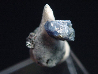 Benitoit mit Neptunit Stufe 18 mm - San Benito Co., Kalifornien, USA