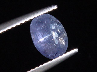 Tansanit Katzenauge 1,58 Ct. selten - Merelani, Tansania