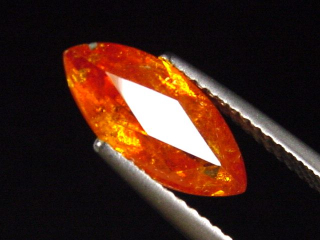 Preview: Sphalerit / Zinkblende 2,60 Ct. Navette - Picos de Europa, Spanien