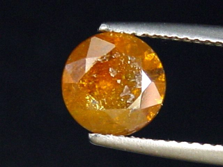 Preview: Sphalerit / Zinkblende 2,42 Ct. Rund - Picos de Europa, Spanien