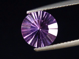 Preview: Amethyst 2,15 Ct. Rund Konkavschliff 9 mm Brasilien