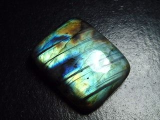 Labradorit 82,73 Ct. Kissen Cabochon 34 x 28 mm Australien
