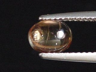 Andalusite 1,14 Ct. oval cabochon - Minas Gerais, Brazil