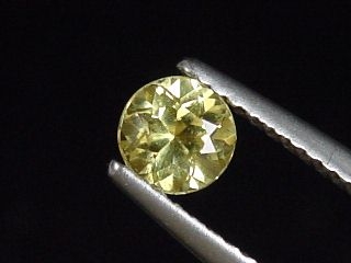 Chrysoberyl 0,58 Ct. round 5 mm Minas Gerais, Brazil
