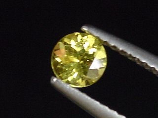 Chrysoberyl 0,61 Ct. round 5 mm Minas Gerais, Brazil