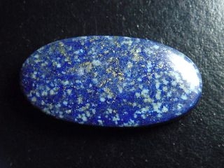 Lapislazuli 68,97 Ct. Oval Cabochon 45 x 23 mm