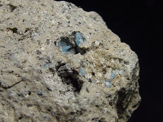 Hauyne / Hauynite specimen 52 mm - Laacher See, Eifel, Germany