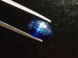 Kyanit / Disthen Katzenauge 4,02 Ct. selten Brasilien