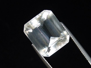 Calcite 12,34 Ct. octagon faceted Minas Gerais, Brazil