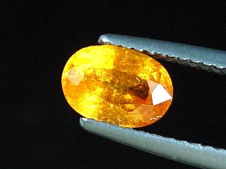 Spessartit Granat 1,43 Ct. feine Farbe - 7,5 x 5 mm Oval