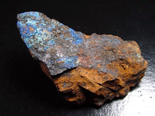 Azurite specimen 68 mm - Phelps mine, Morenci, Arizona, USA