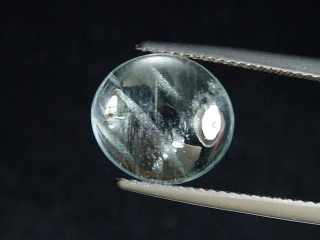 Aquamarine 4,15 Ct. oval cabochon