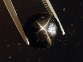 Sterndiopsid / Stern Diopsid 10,47 Ct. feiner Stern Rund