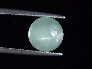 Aquamarine cat's eye 4,33 Ct. round cabochon Brazil